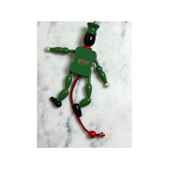 Vintage German Wooden Jumping Jacks / Hampelmann Nutcracker - Soldier Design - Picture 3 of 4